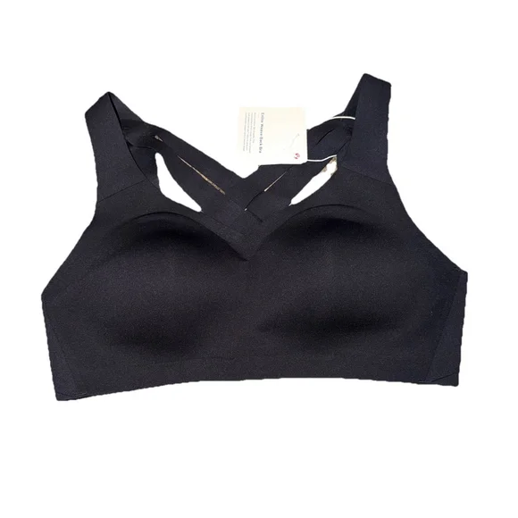 LULULEMON ENLITE WEAVE-BACK BRA BLACK COLOR NWT SIZE 38D
